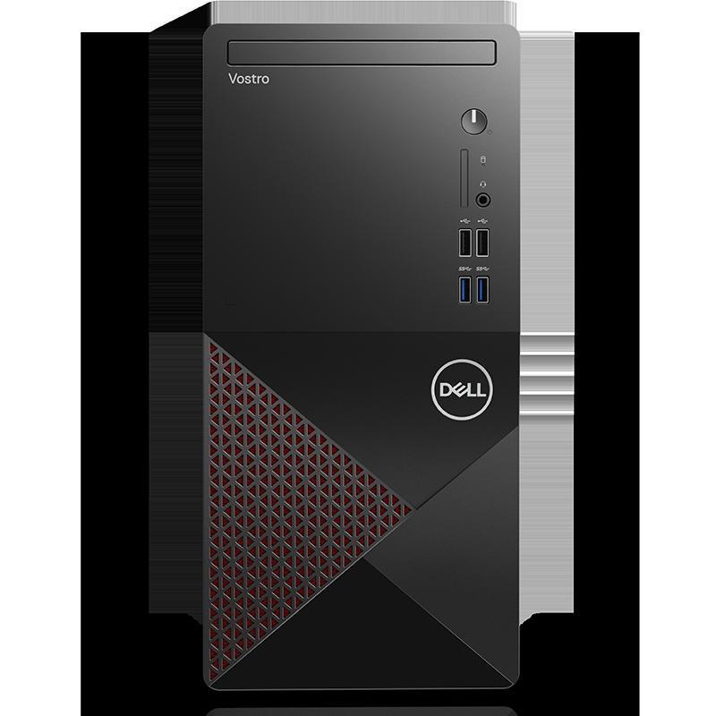 戴尔(DELL) Vos成就3881十代酷睿 i5-10400 商用办公高性能台式电脑游戏设计主机i5-10400 8G内存 256G固态+1T机械 2G独显 定制