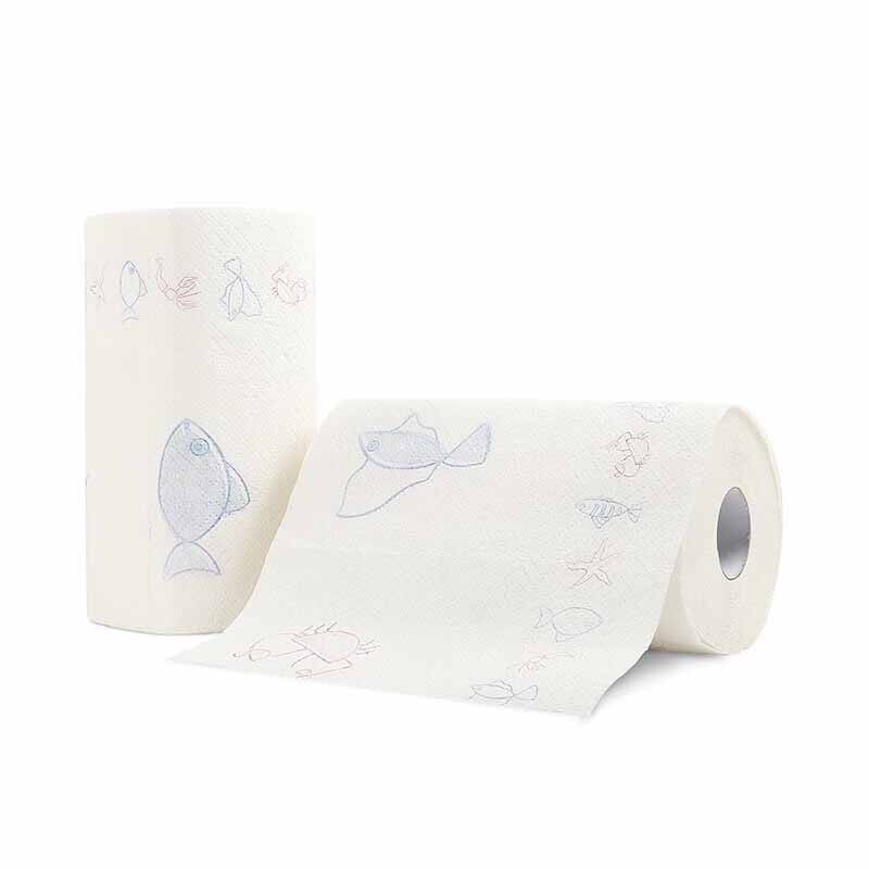 心相印卷纸厨房用纸纸巾食品接触级75节*4卷KT102高清大图