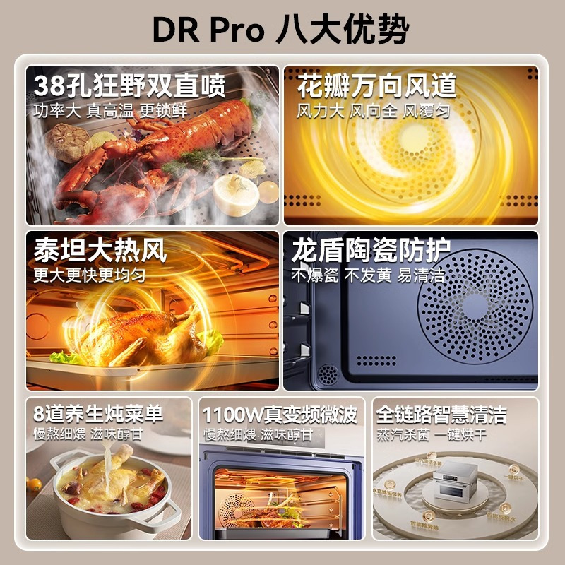 凯度嵌入式微蒸烤SR52SDF24-DRPro白色