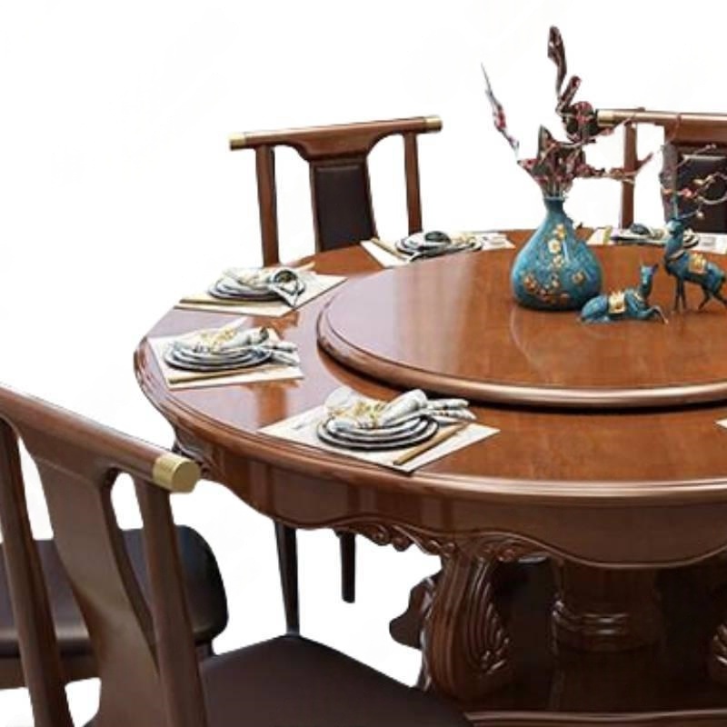 鑫龙都餐桌一桌六椅1.4米套高清大图