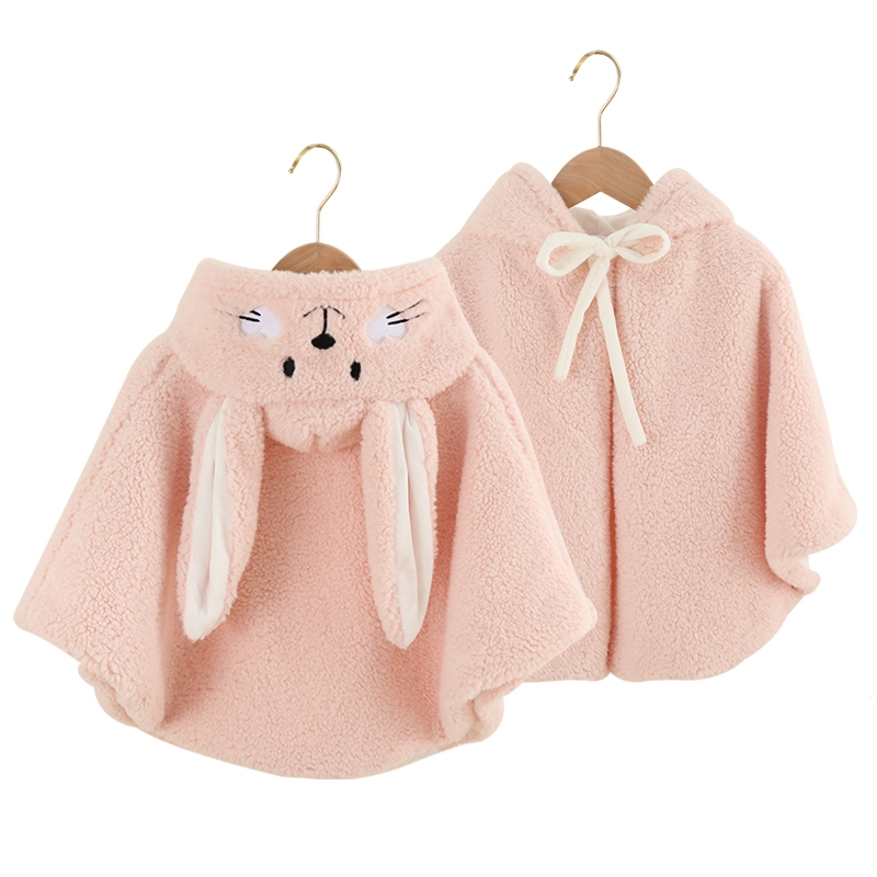 婴儿披风斗篷智扣秋冬季宝宝外出防风儿童春秋装小披肩男童女加厚外套