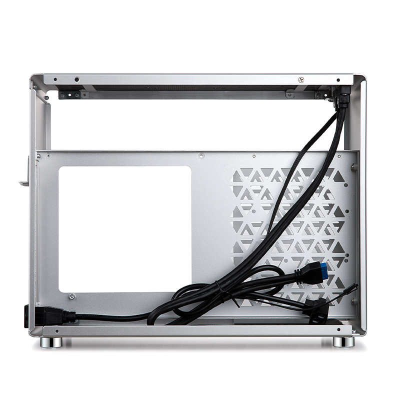金河田（Golden field）全铝Mate-1S铝合金迷你电脑机箱 台式小主机箱MINI-ITX