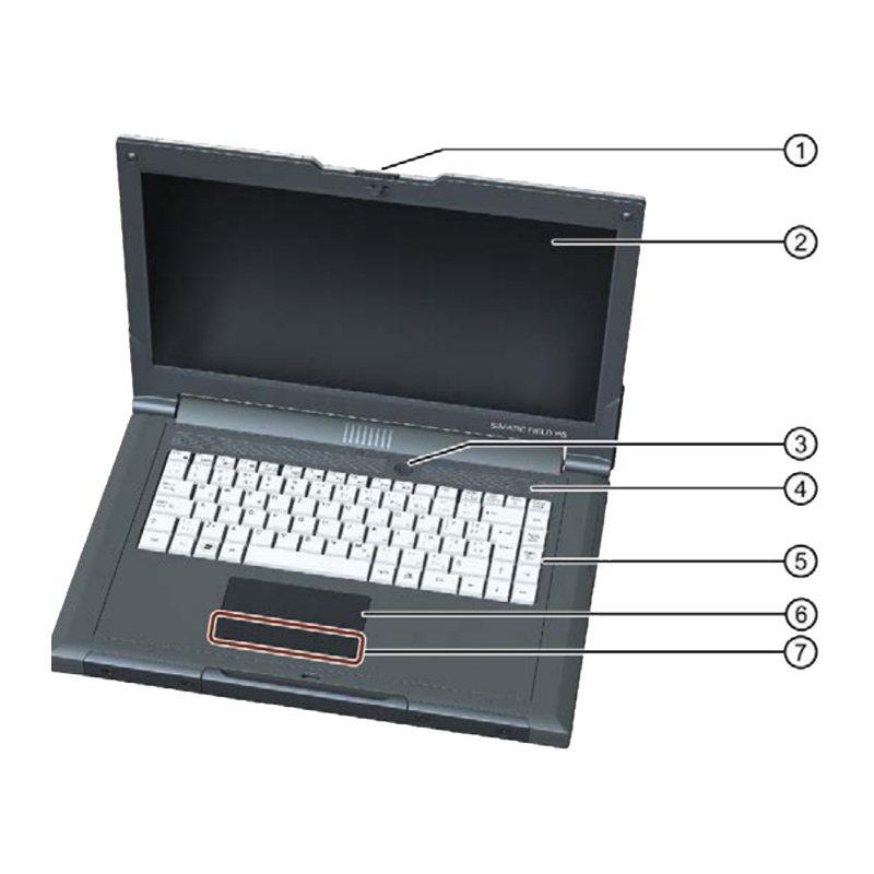 西门子simatic field pg m6 advanced笔记本编程器(i7-8850h 32g 512g