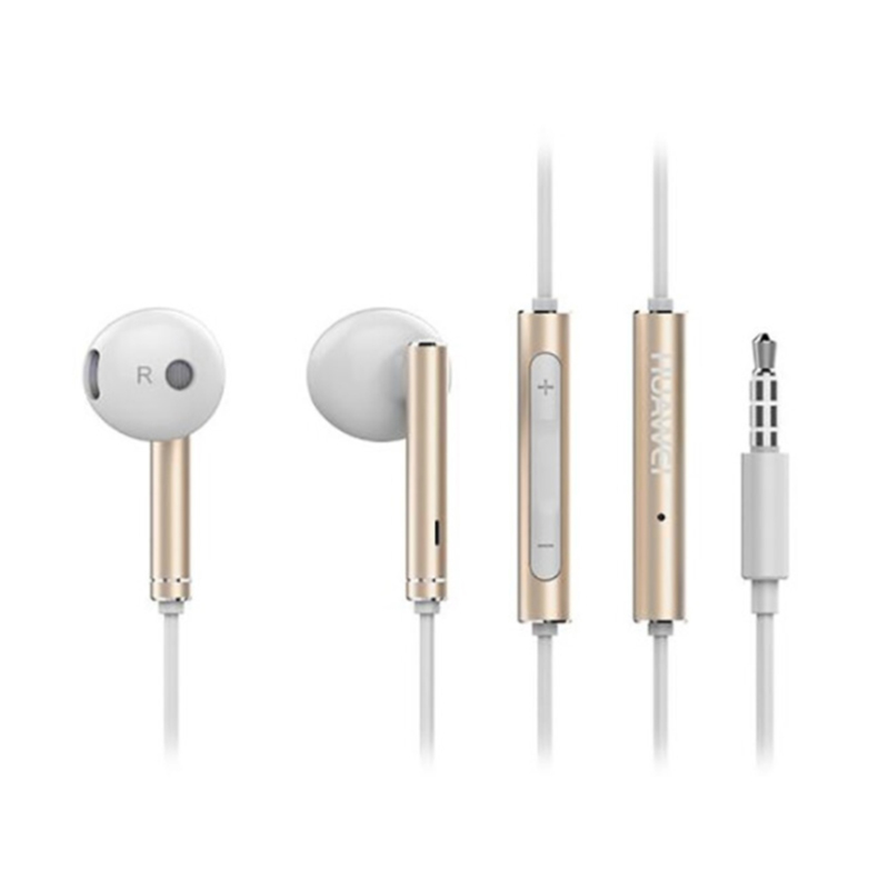 华为huaweiam115原装耳机半入耳式耳机三键线控带麦克风原装手机耳机