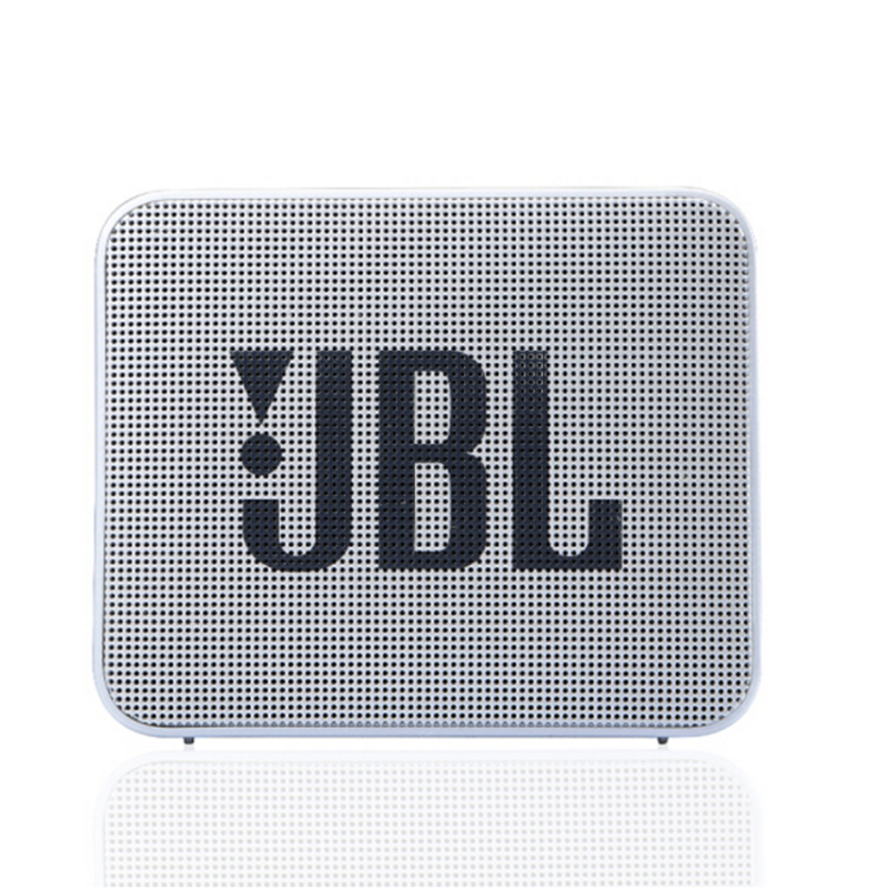 JBL GO2 音乐金砖二代 蓝牙音箱 低音炮 户外便携音响 迷你小音箱 可免提通话 防水设计 哑光灰