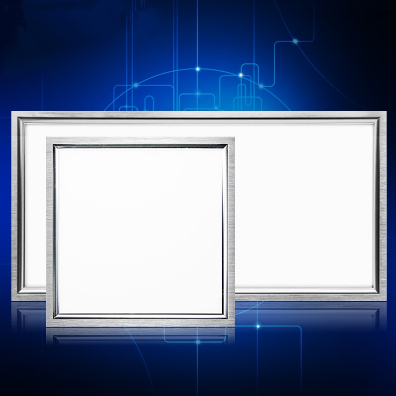 LED吸顶灯集成吊顶平板灯嵌入式30X60卫生间铝扣板30X30厨房灯