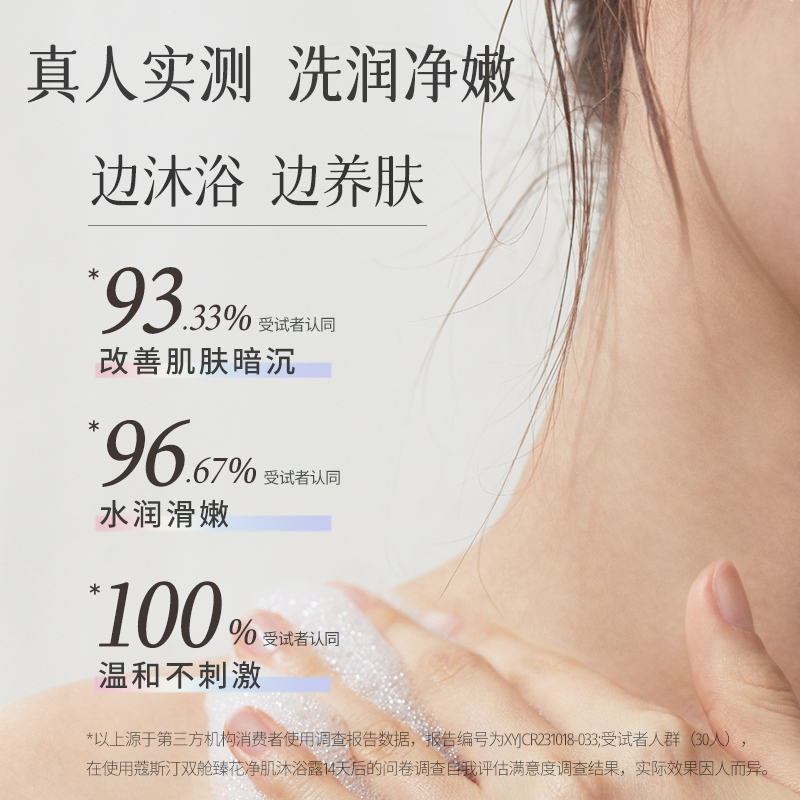 蔻斯汀双舱臻花舒缓沐浴露(梦境花园香)高清大图