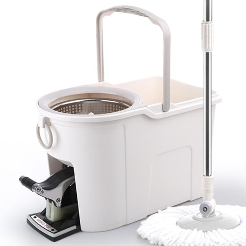 大卫四驱动旋转拖把桶拓扑拖布自动甩干墩布免手洗清洁工具干湿两用小