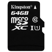 金士顿(Kingston)64GB高速CLASS 10手机内存卡(MicroSD)TF卡平板高速存储卡安卓TF卡