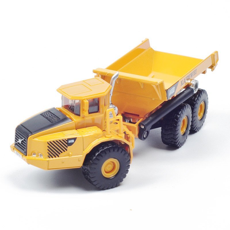 凯迪威合金工程车模型铰接式自卸运输装卸卡车仿真车玩具628701