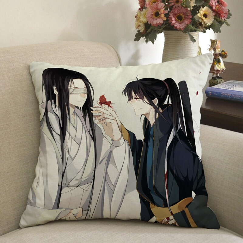 魔道祖师周边抱枕定制蓝忘机魏无羡夷陵薛洋金光瑶古风同人