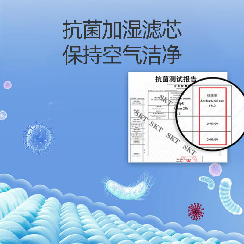亚都(YADU)无雾加湿器滤芯空气过滤网净化配件适用于SZ1200-TK101(Hi)[配件]高清大图