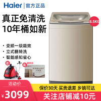 Haier海尔波轮直驱双动力免清洗洗衣机8.5公斤MS8518BZ51 防缠绕家用 波轮洗衣机 变频自编程 节能洗