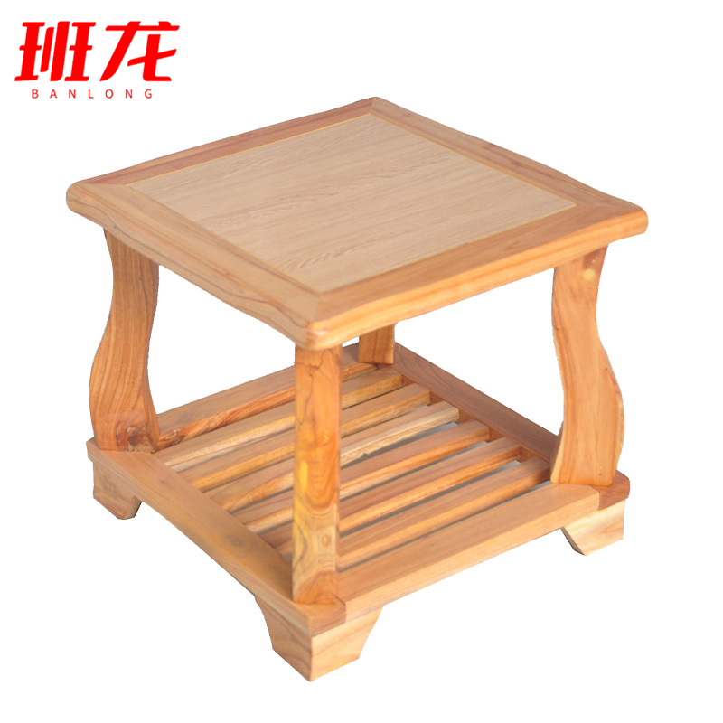班龙木质方茶几600*600*475mm张高清大图