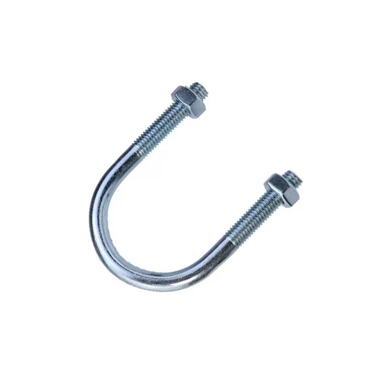 伟鹏双兴 镀锌U型螺丝管卡抱箍 DN350*M12 个高清大图