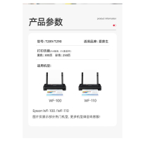 绘威 T289墨盒 适用爱普生WF-100 WF-110 epson便携式打印机黑色300页