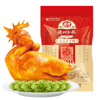 [正宗德州扒鸡]山东特产中式熟食袋装烧鸡礼品五香脱骨童子鸡500g