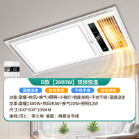 雷士照明多功能浴霸 300*600 C款/双核/八合一丨智能轻触/温度设定
