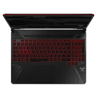 华硕(ASUS)飞行堡垒6代FX86 15.6英寸游戏笔记本电脑第八代英特尔®酷睿™i7(i7-8750H 8G 1TB+256GB GTX1050Ti-4G独显 IPS火陨红黑)