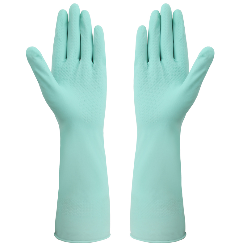 美丽雅 手套 乳胶防水 家务用 灵巧性小号高清大图