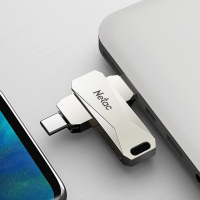 朗科(Netac)U盘128G type-c双接口 高速usb3.0 金属U782C 华为OPPO小米手机电脑两用u盘