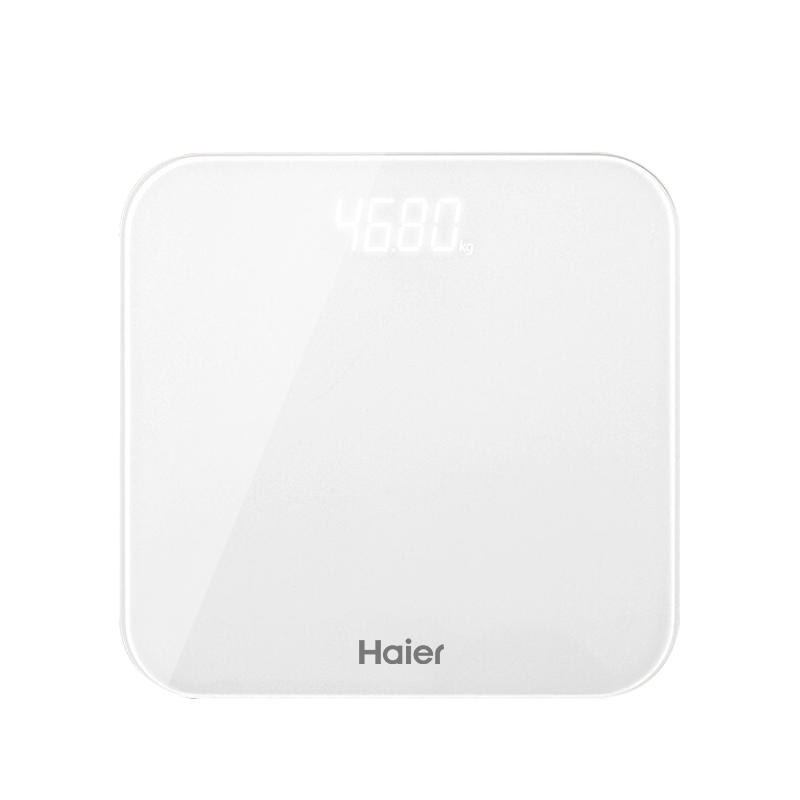 海尔体重秤家用精准耐用高精度充电款人体智能电子秤称体重高清大图
