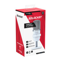 极度未知(HyperX) SoloCast 声脉迷你麦克风白色