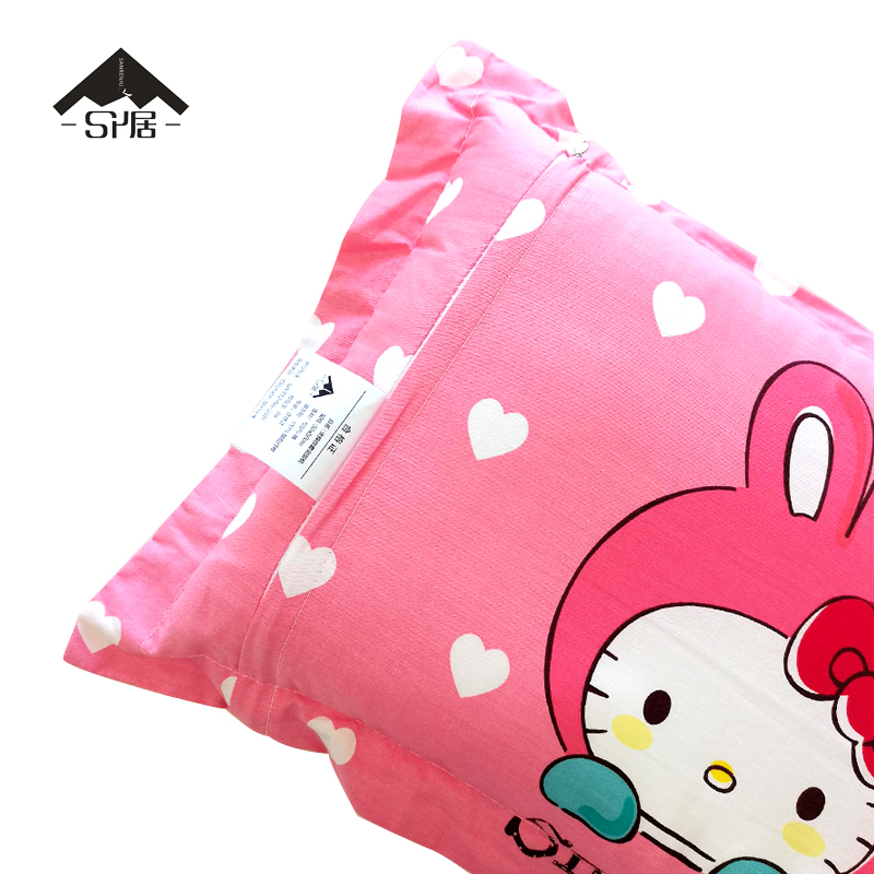 三人居 全棉枕套定型枕30*50cm/个高清大图