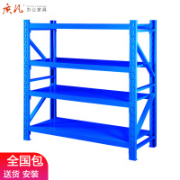 质凡货架仓储仓库房自由组合轻型多层储物置物架展示架货物铁架子