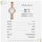 Armani阿玛尼手表摩登优雅玫瑰金编织表带表女士 生日礼物 送女友AR11355
