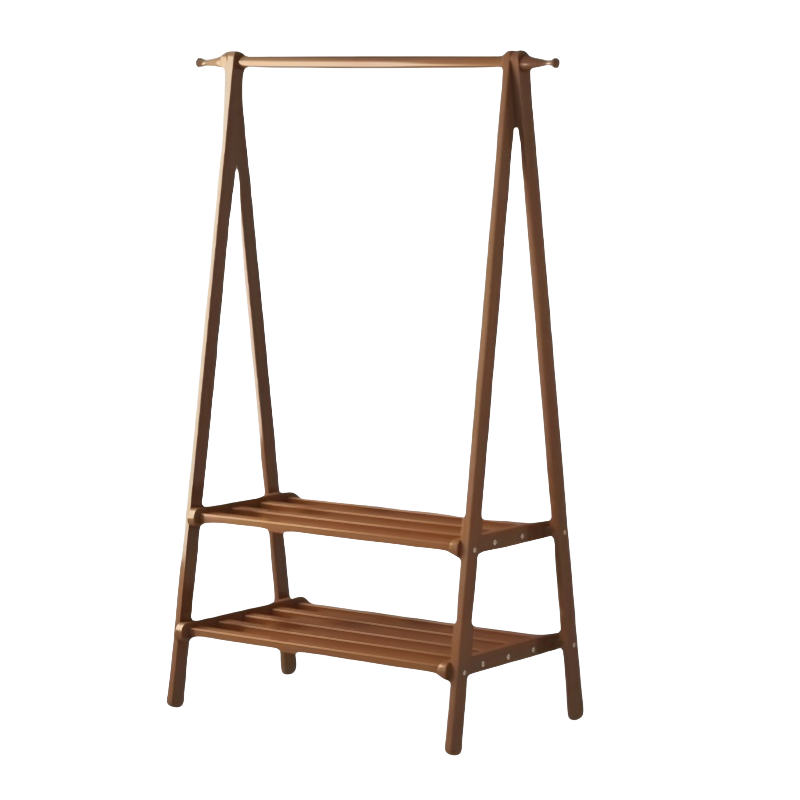 晨磊 衣帽架 茶色(80*46*145cm)个高清大图