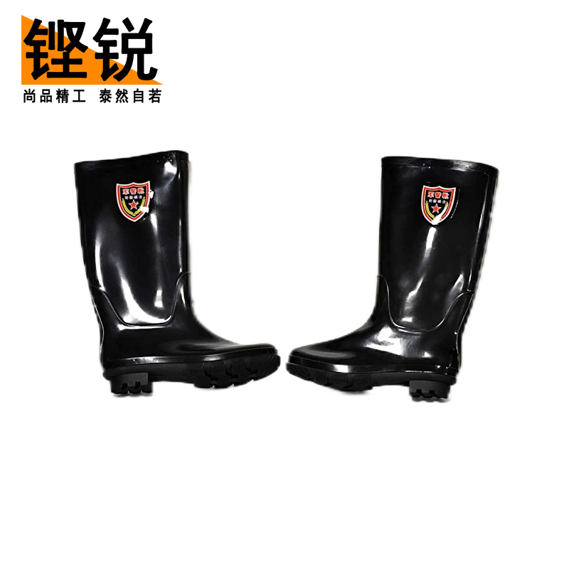 铿锐 中筒雨鞋 防水雨鞋高清大图