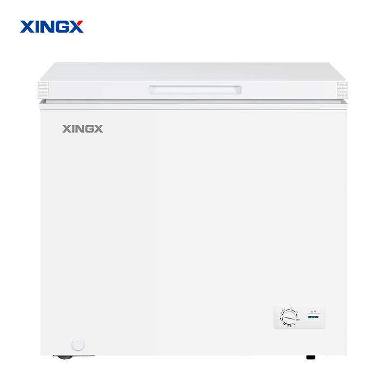 星星(XINGX)200升商用家用单温单箱低霜冰柜 冷藏冷冻转换冷柜 顶开门冰箱 断电保护BD/BC-200E高清大图