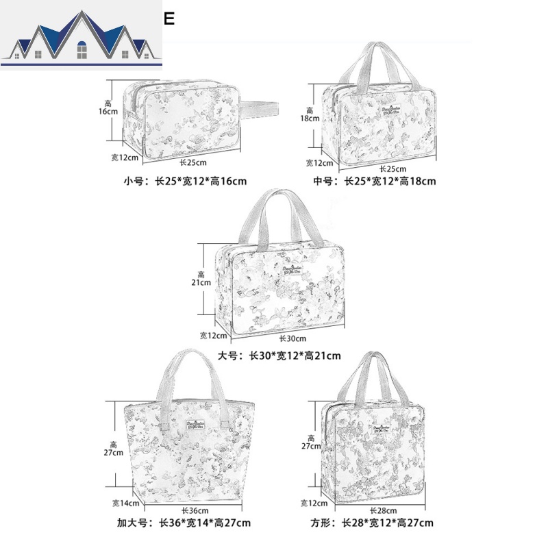 浴兜女洗澡包手提防水洗浴健身洗漱收纳沐浴网红化妆袋便携大容量 三维工匠收纳包高清大图