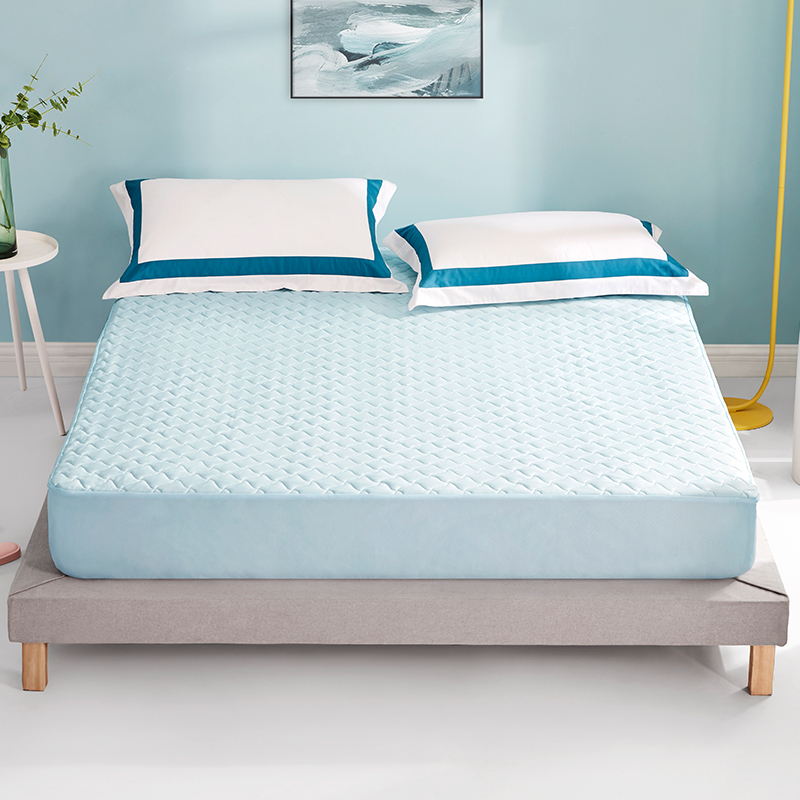 罗莱家纺夏季凉感抗菌单双人3a凉感床垫软席防滑席梦思床护垫学生视频