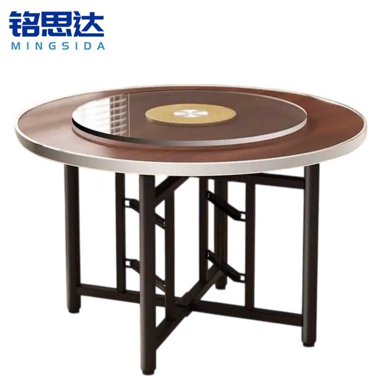铭思达餐桌1.3m含转盘套高清大图