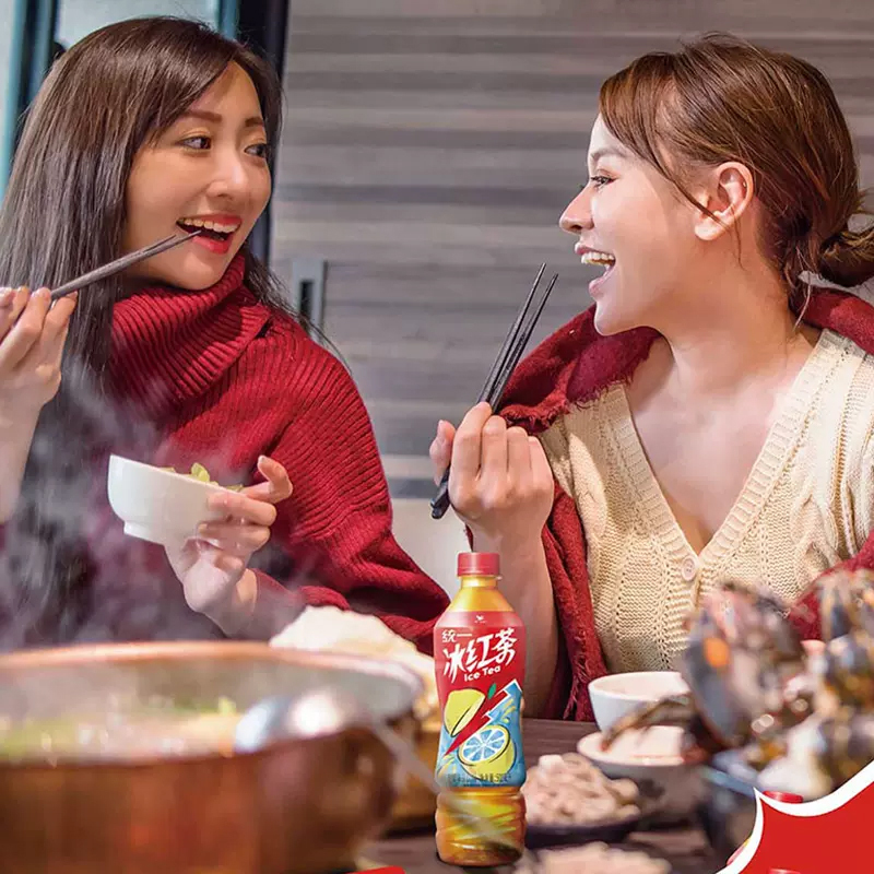 统一 冰红茶 柠檬味 500ml*5瓶装 新旧包装交替发货高清大图