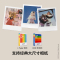 PolaroidNowGen3宝丽来拍立得胶片相纸相机生日结婚伴手礼送闺蜜灰白色相机+i-Type白框彩色相纸*1