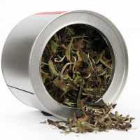 贞毫茶叶 福鼎白茶罐装2017年老白茶寿眉散茶30g罐装