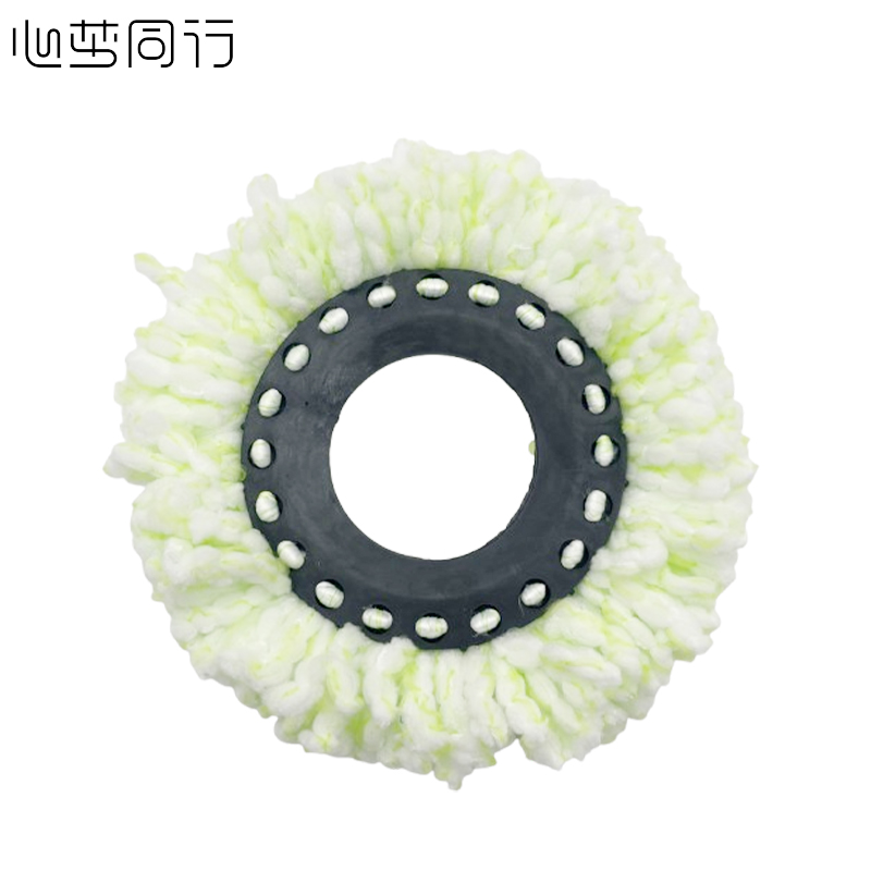 心梦同行旋转拖把头通用圆形拖布替换头2268/个高清大图