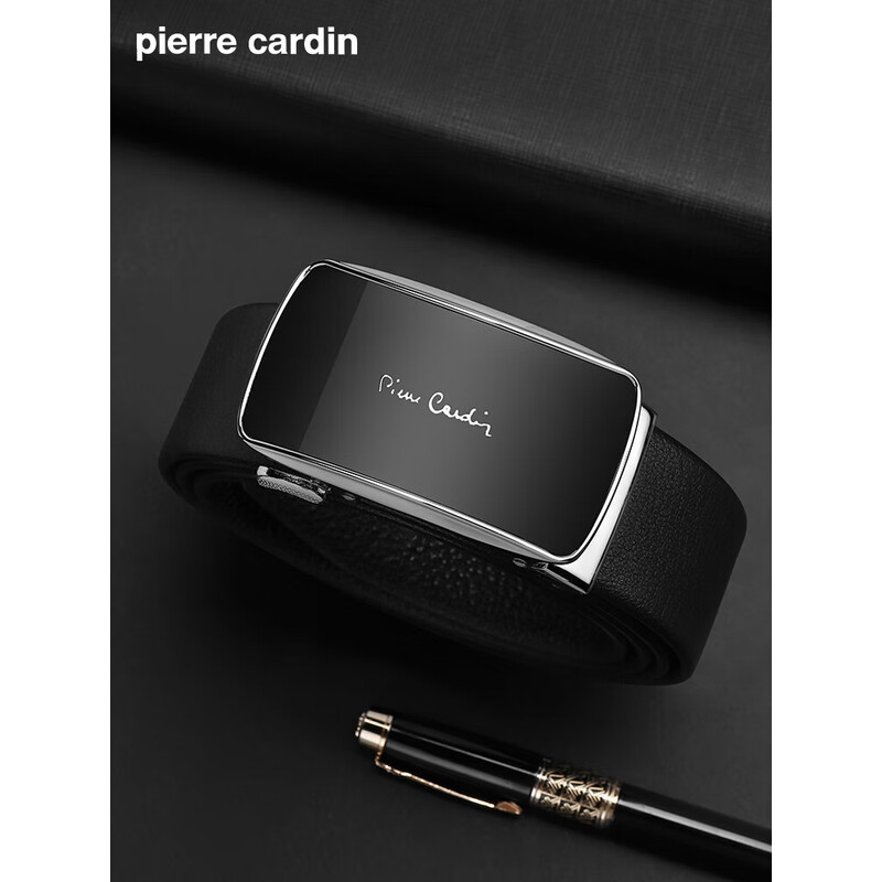 皮尔卡丹(pierre cardin)新款休闲男式自动扣皮带 J7A804Z-341101A高清大图