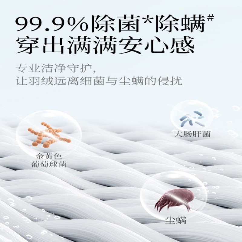 植护羽绒服专用洗衣液清洗剂除菌除螨强效去污手洗机洗通用护理剂高清大图