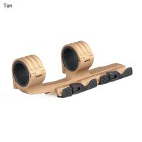 瞄准镜夹具30MM/35MM管径通用20MM皮轨瞄准器连体支架望远镜快拆手电筒支架