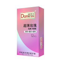 多乐士旗舰店新品12只避孕套玫瑰1盒 安全套 纤薄 玫瑰保险套 男用套 情趣 成人用品