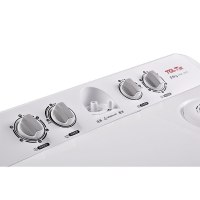 TCL 6.5公斤 半自动双缸波轮洗衣机 洗脱分离 喷淋漂洗 （白色）XPB65-2228S
