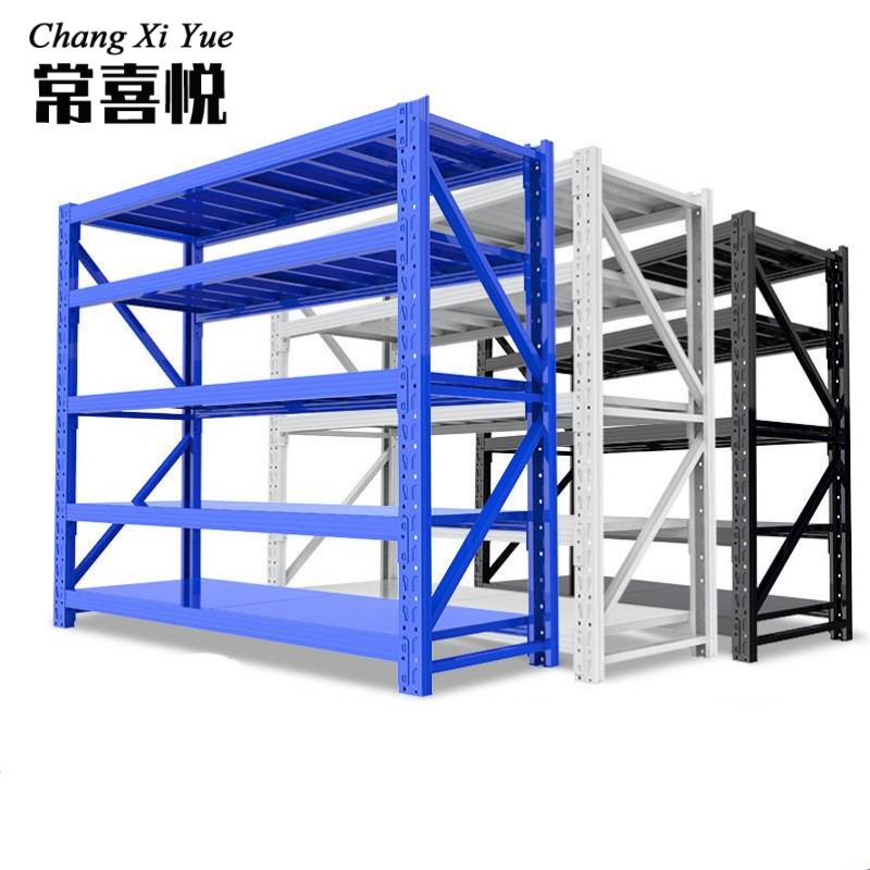 常喜悦 重型货架仓储架置物架材料架子 5层 2000*600*2000/500kg高清大图