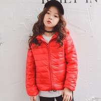 童装秋冬新款儿童羽绒服中大童宝宝连帽短款外套