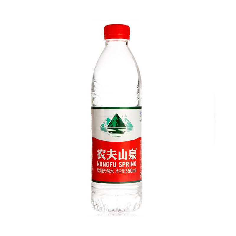 农夫山泉天然水550ml瓶装
