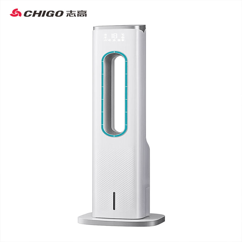 志高(CHIGO)无叶风扇冷风机家用立式冷风扇 单冷型加湿水空调 制冷电风扇落地塔扇空调扇FSXM-WY02Y遥控款