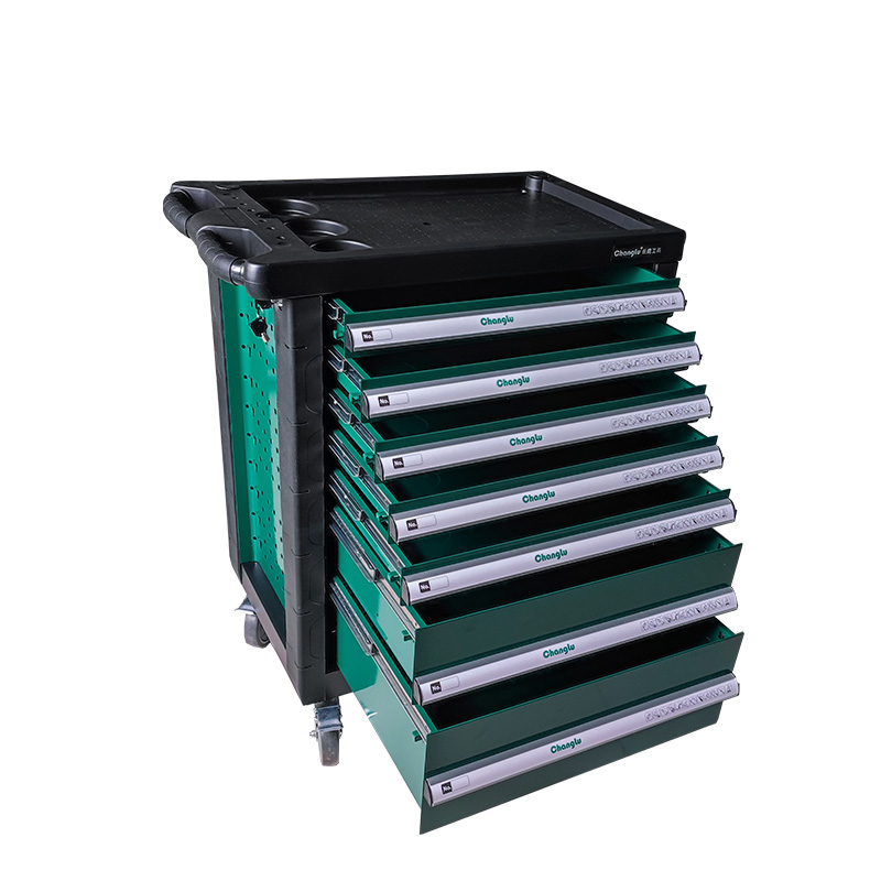 长鹿工具 七层工具车(绿) 1台713017(绿)高清大图